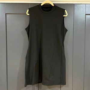 Black sleeveless mini dress with pockets! Brand new!